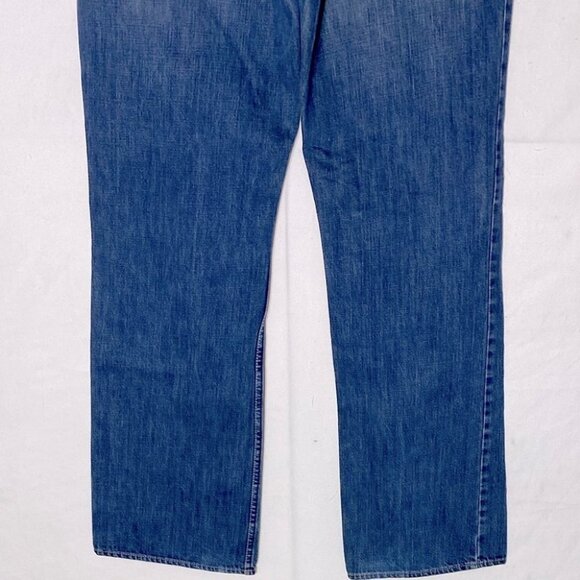 Vintage American Eagle Outfitters Med Wash Distressed Boot Cut 34 - Picture 12 of 14